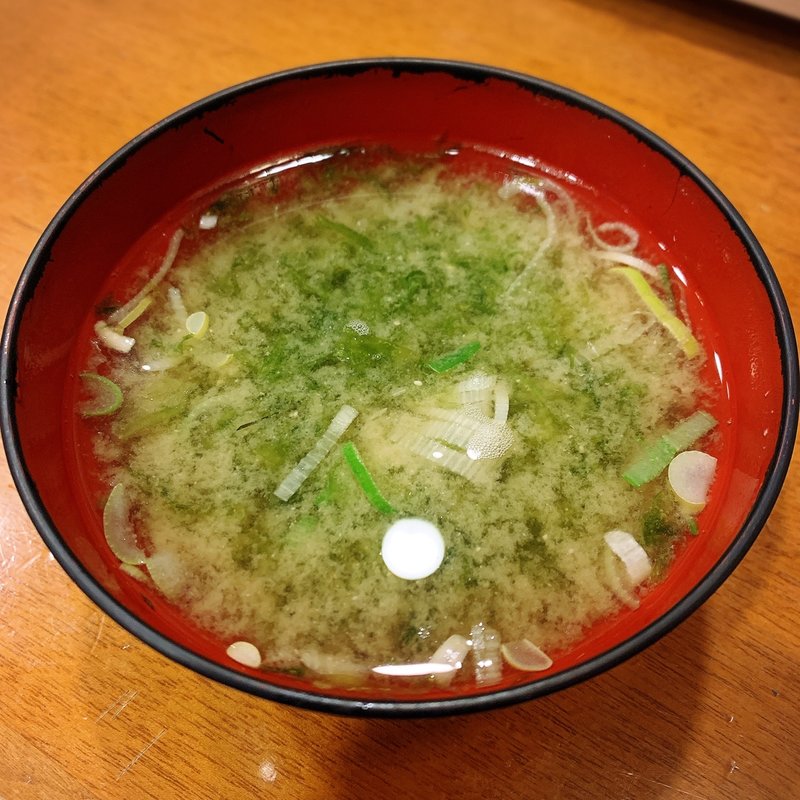 のり汁(いろは寿司)