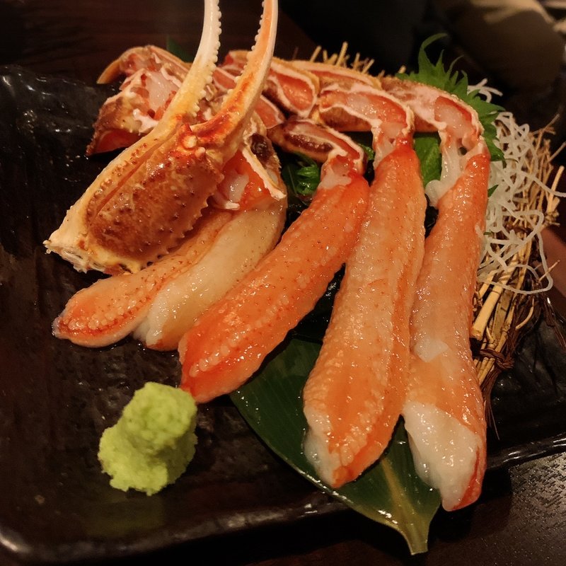 蟹のお造り(山田家 )