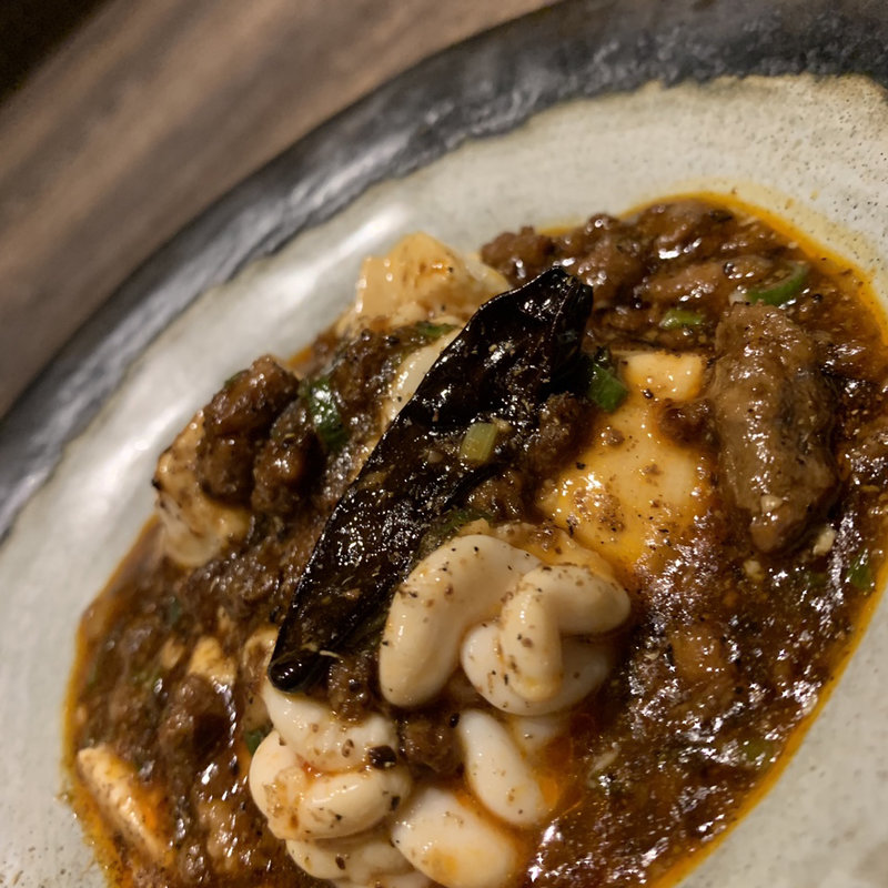 麻婆白子 コース料理(khaos)