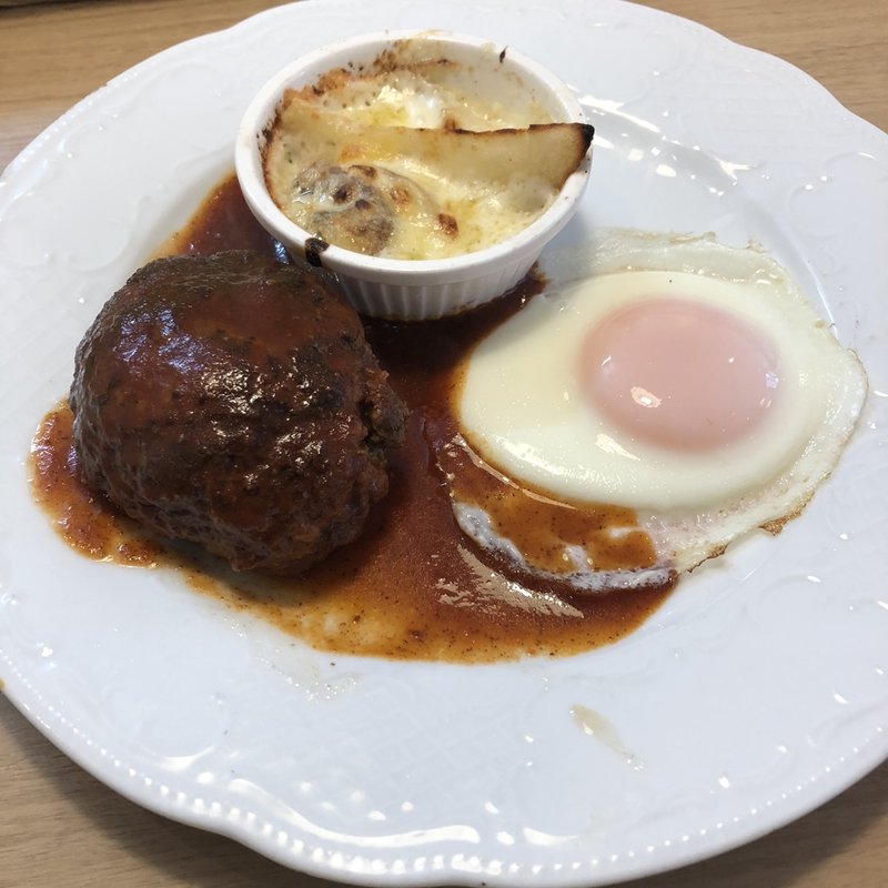 ハンバーグライス(梅の木)