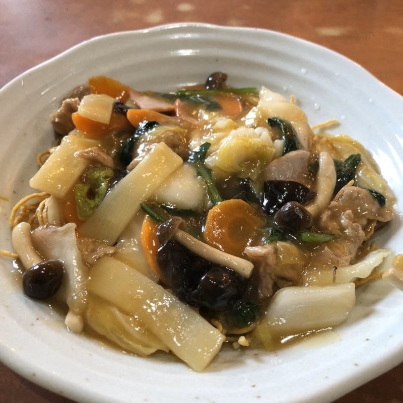 五目かたやきそば(宏苑 鶴川店)