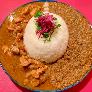 2種盛(スパイスサロン バビルの塔)