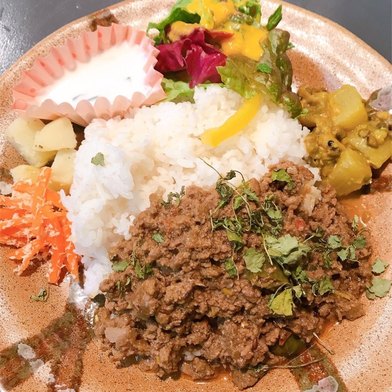 マトンキーマカレー(し水13)