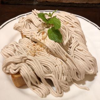 モンブラントースト(珈琲店 スパニョラ)
