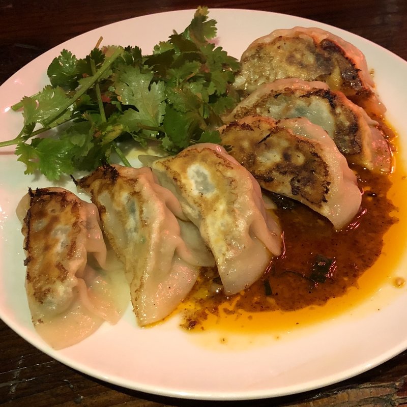 よだれ香菜餃子(路地裏チャイニーズ 有馬)