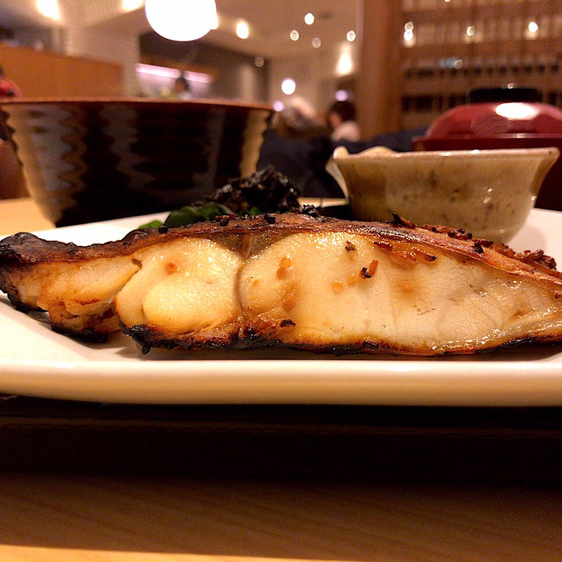 沖目鯛の醤油麹漬け炭火焼き定食(大戸屋 仙台エスパル店 )