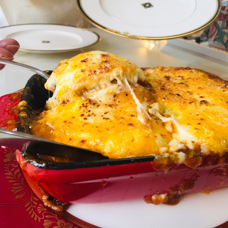 3種のチーズと茄子がとろける阿久根産鹿肉のムサカ(Kitchenピエロ)