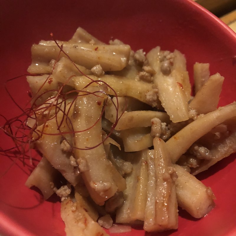 レンコンのきんぴら(こま)