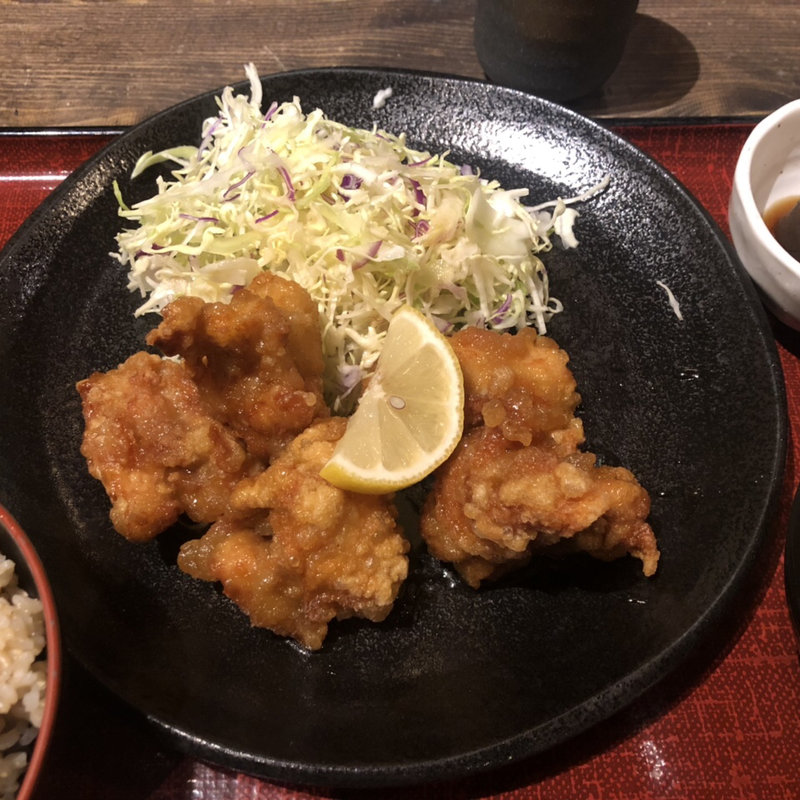 唐揚げ定食(然 大手町店 )