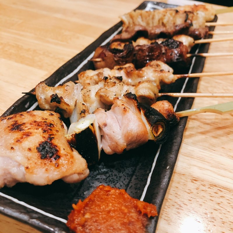 串盛り(ねぎま三ぞう 秋葉原総本店)