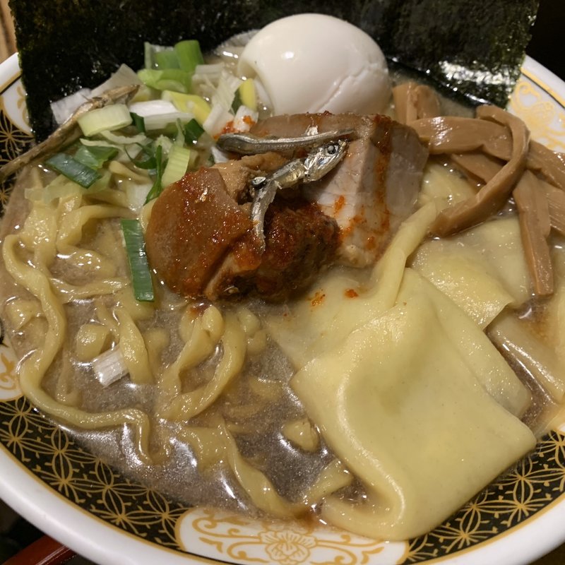 ゴールデン煮干しラーメン(すごい煮干ラーメン凪 新宿ゴールデン街店本館 （【旧店名】ラーメン凪 煮干王）)