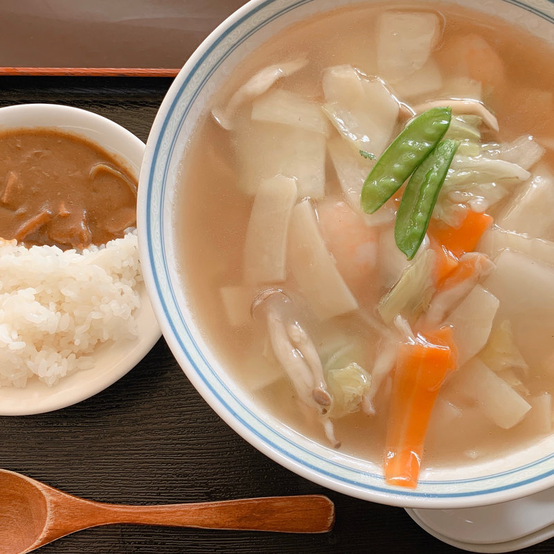 五目タンメン＆ミニカレー(津軽カントリークラブ)