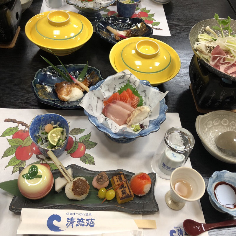 (信州まつかわ温泉 清流苑 （せいりゅうえん）)