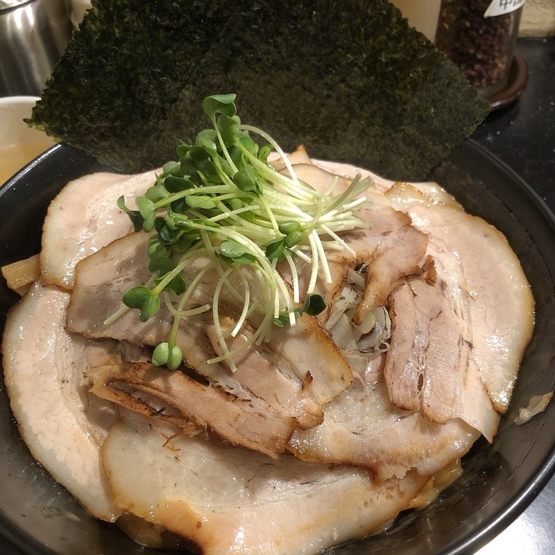 肉食油そばW(武蔵野アブラ学会 代々木店 )