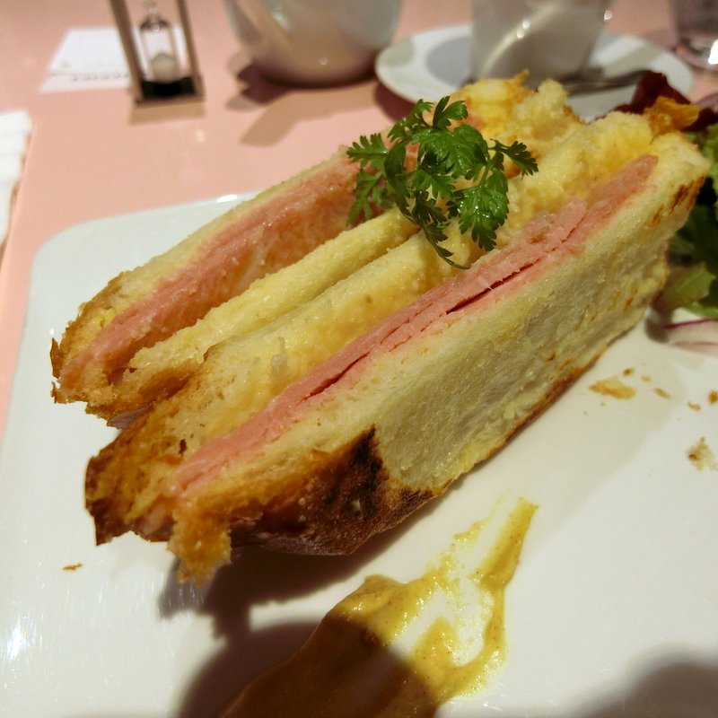 クロックムッシュ(フォションパリルカフェ 池袋東武百貨店 （FAUCHON PARIS Le Cafe）)