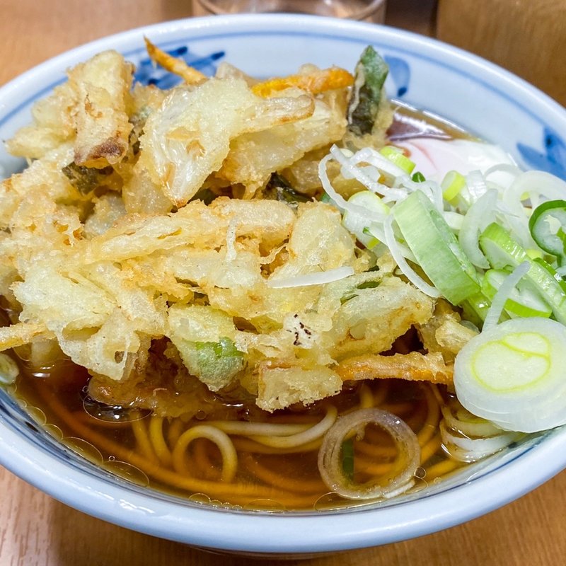 かき揚げそば・うどん(加賀)