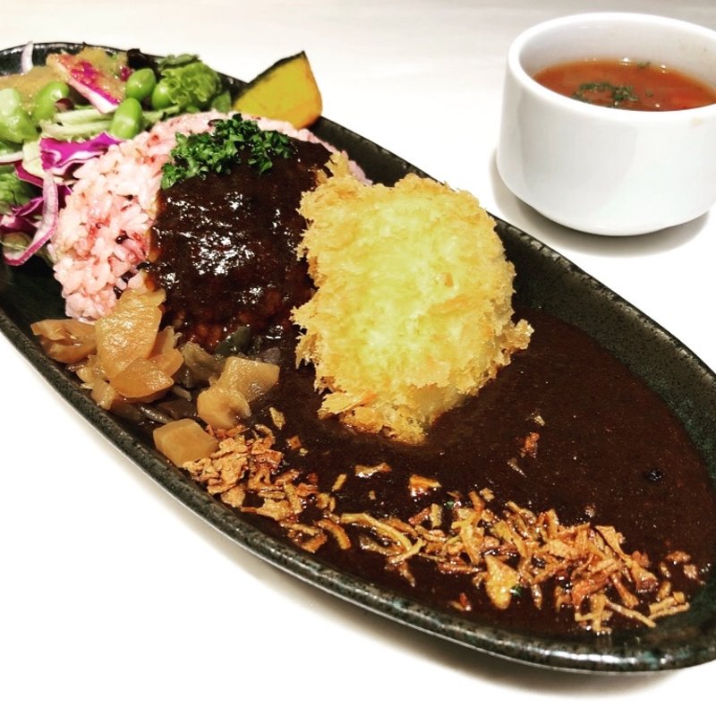 熟成カレーライス&クリームコロッケ(発酵キッチン リッチクリームコロッケ東京 渋谷Hikarie)