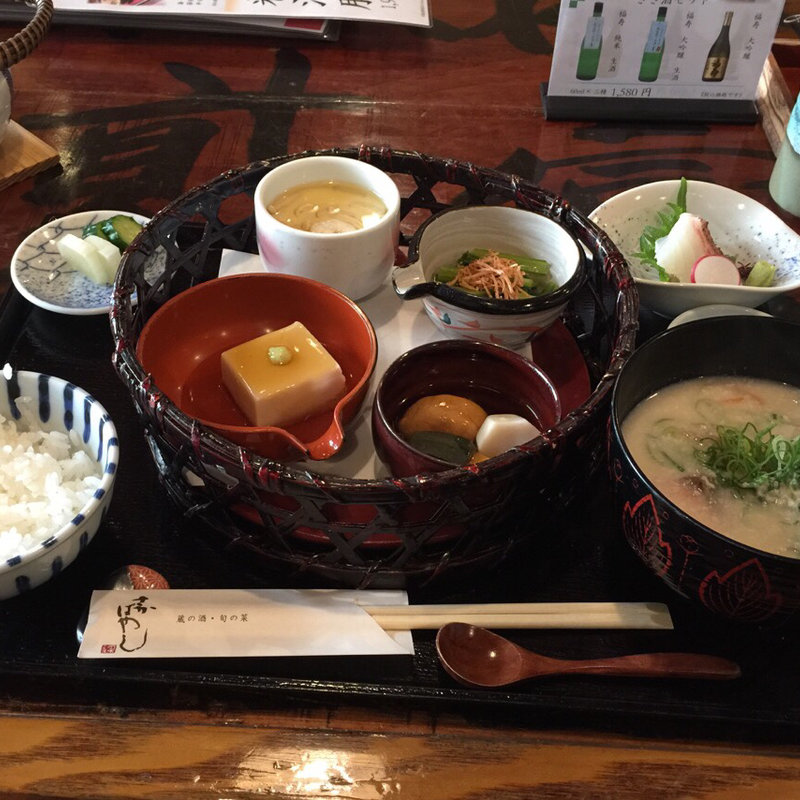 粕汁膳(神戸酒心館)