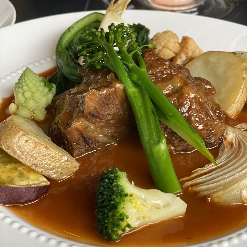 牛ほほ肉シチュー(天現寺カフェ)