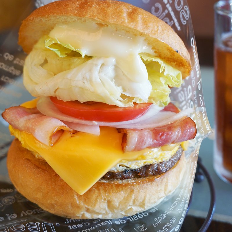 ベーコンエッグチーズバーガー(grain dainer(グレインダイナー)　)