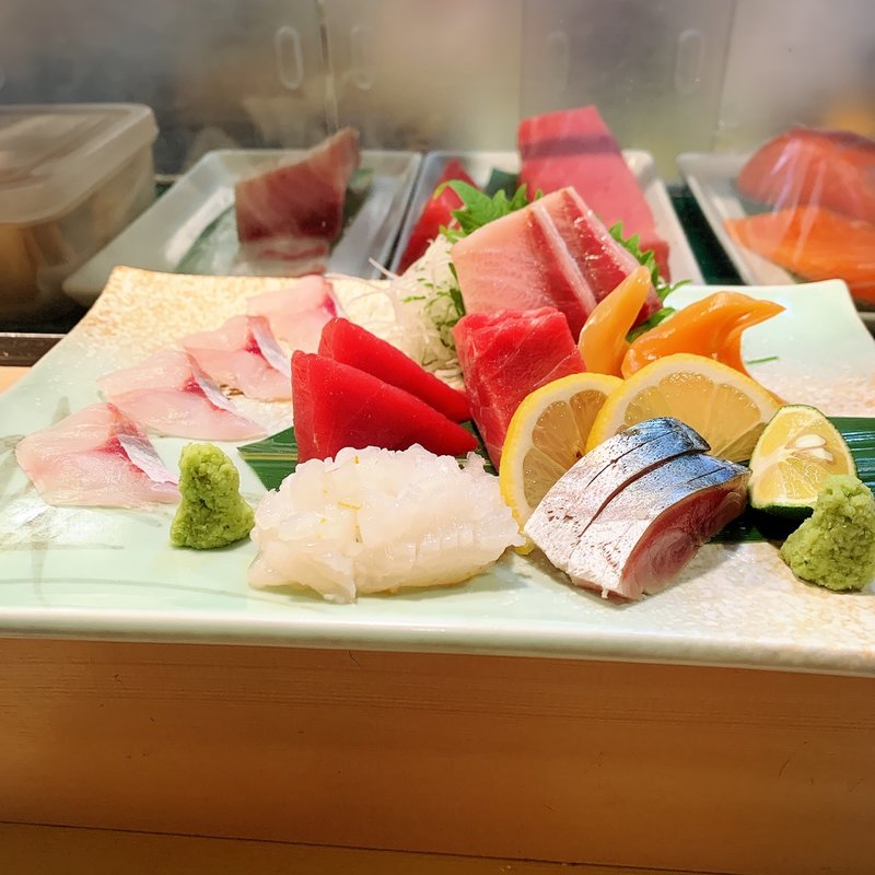 刺身の盛り合わせ(すし宗達)