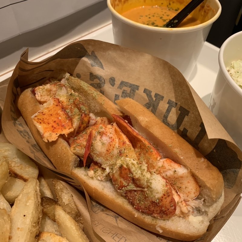 lobster roll(LUKE'S LOBSTER 心斎橋)