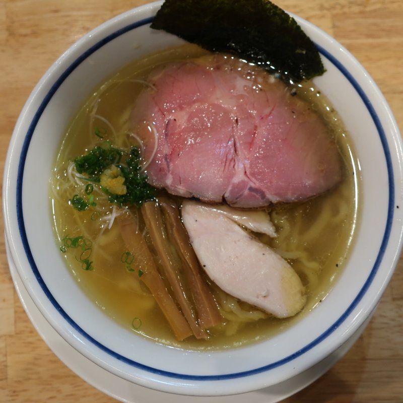 中華そば(塩)(手打式超多加水麺 ののくら)