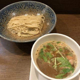 ベジポタつけ麺(小麦と大豆 自家製麺 麺や ひなた)