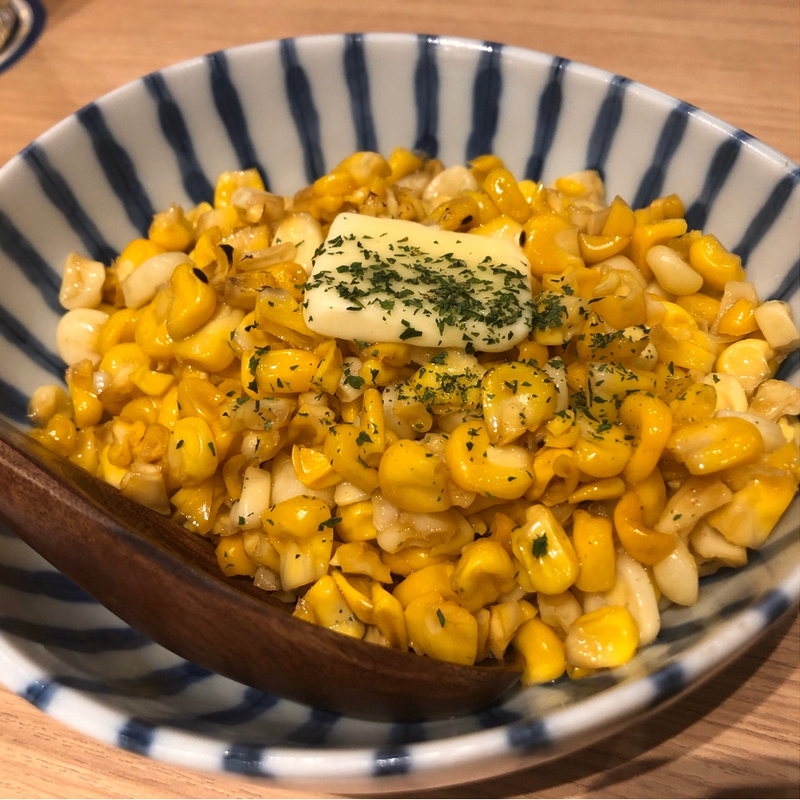 コーンバター(北海道マルハ酒場 御徒町一号店)