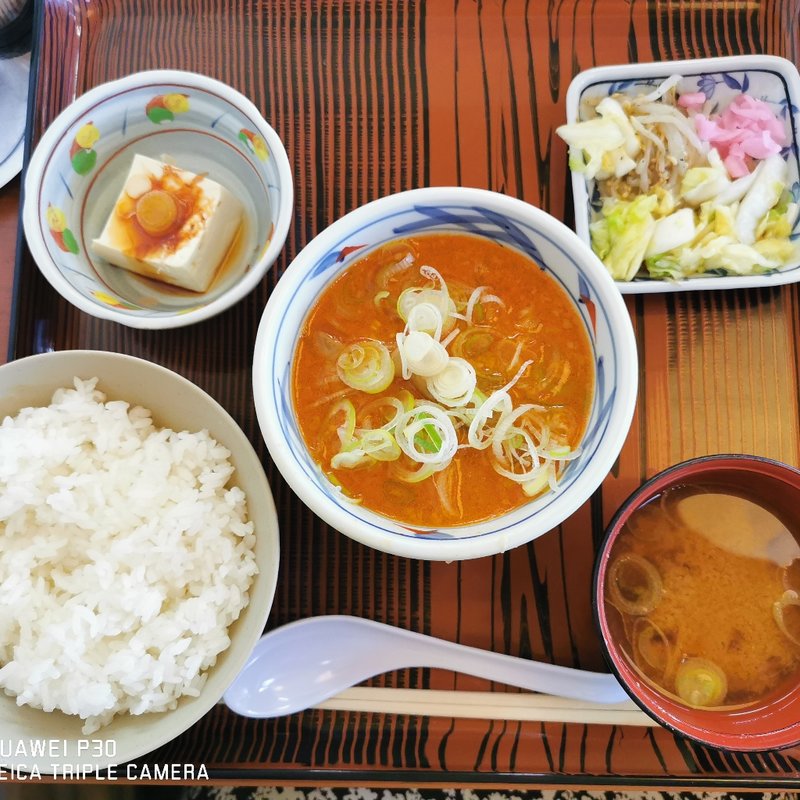 もつ煮定食(もつ煮屋 日の出食堂 )
