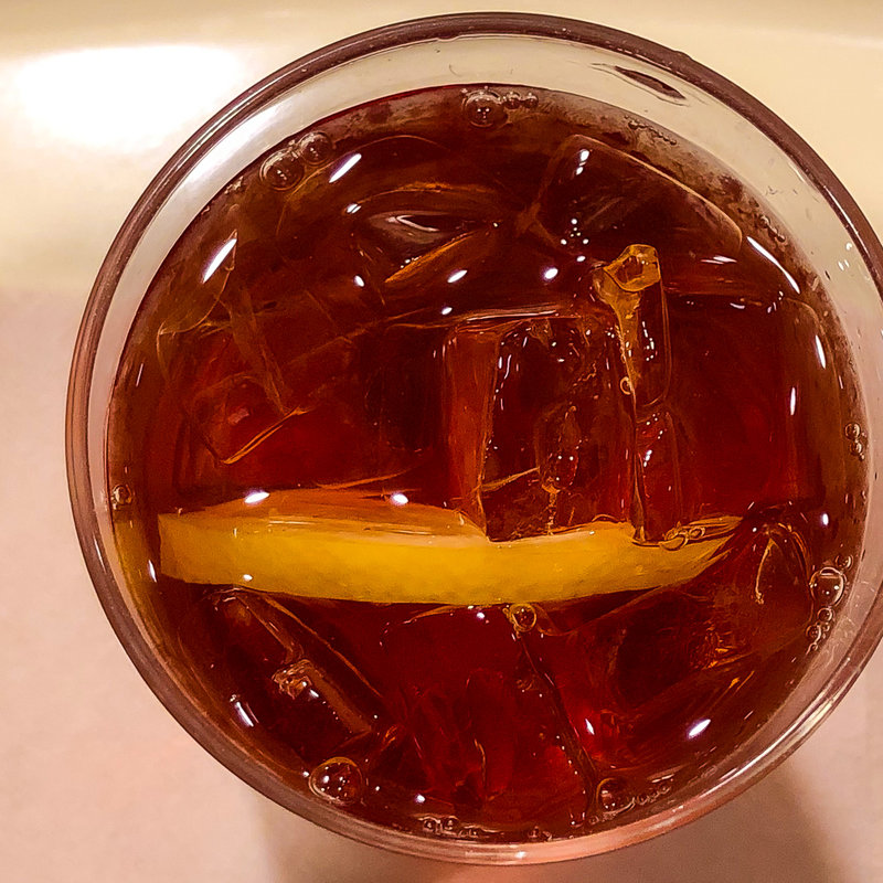 アイスレモンティー(カフェ・ベローチェ 三田店)