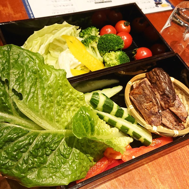 減農薬野菜の盛合せ(鳥元 ミューザ川崎店)