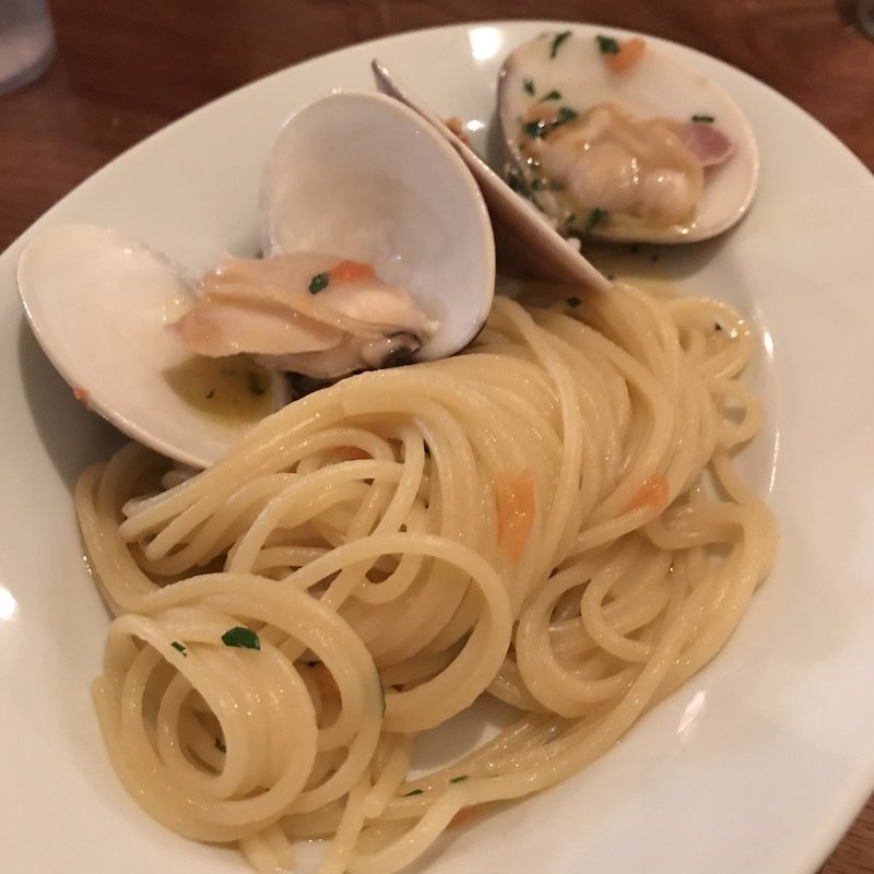 ハマグリのパスタ(イクノス )