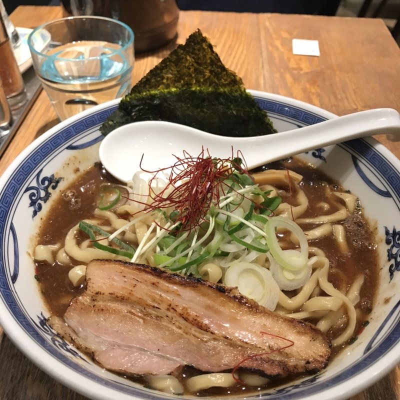 鳥魚介ラーメン(つけ麺や 武双)