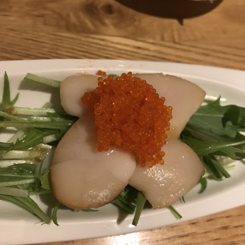 帆立の燻製(鉄燻CHOI URASAN)