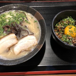 ラーメンとミニきざみチャーシュー丼(拉麺専門店 えん)