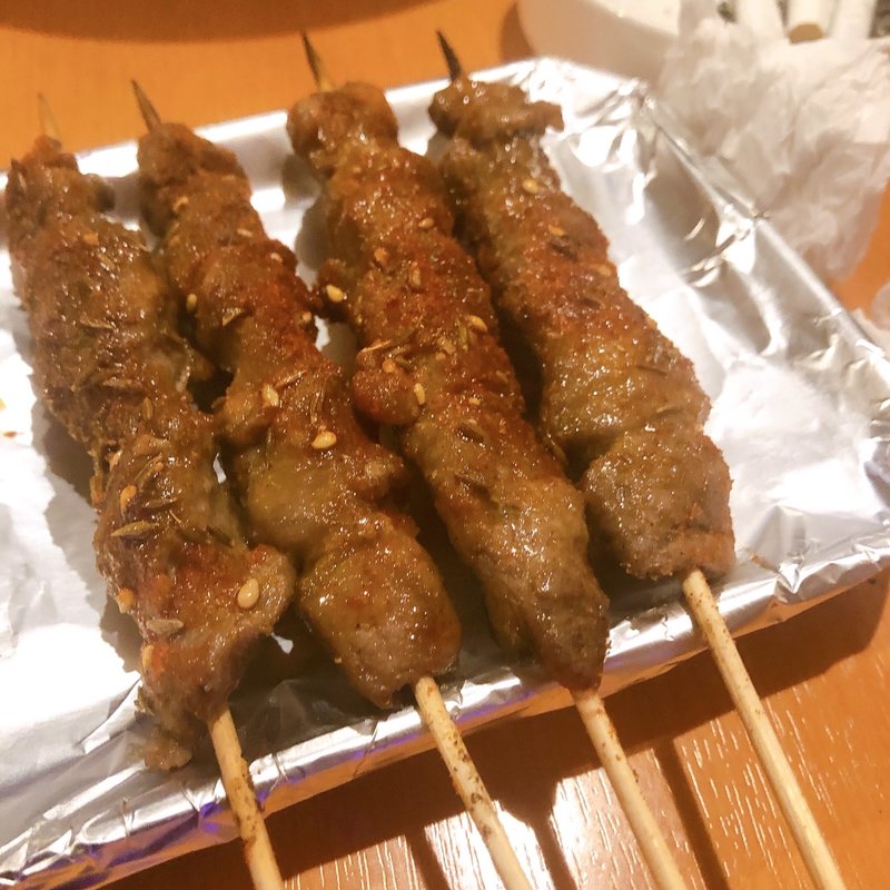 ラム串(中華料理 方園)