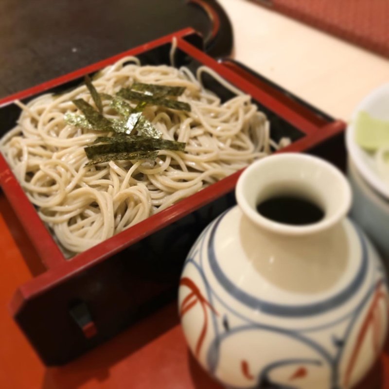 ざる蕎麦(中洲仁伊島 )