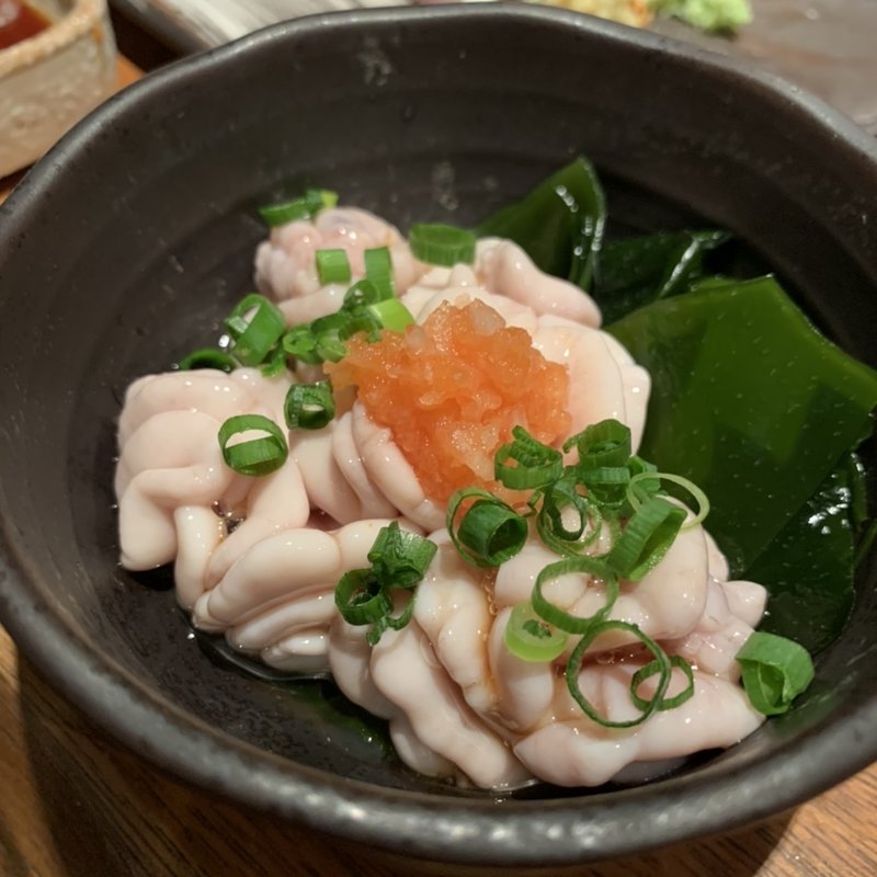 白子ぽん酢(４番サード魚真)