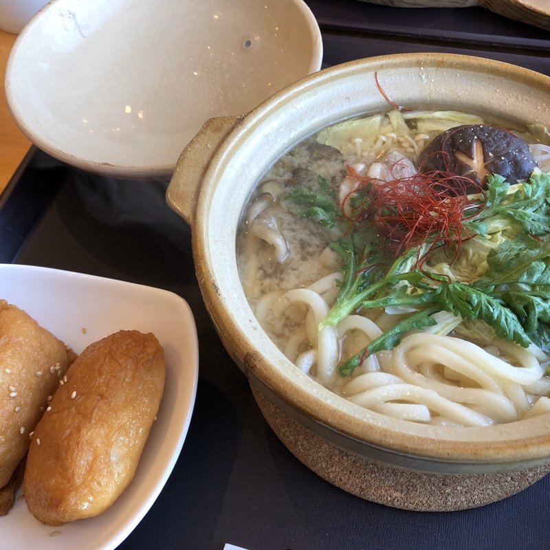 巻狩風煮込みうどん(ヤマネコテラス)