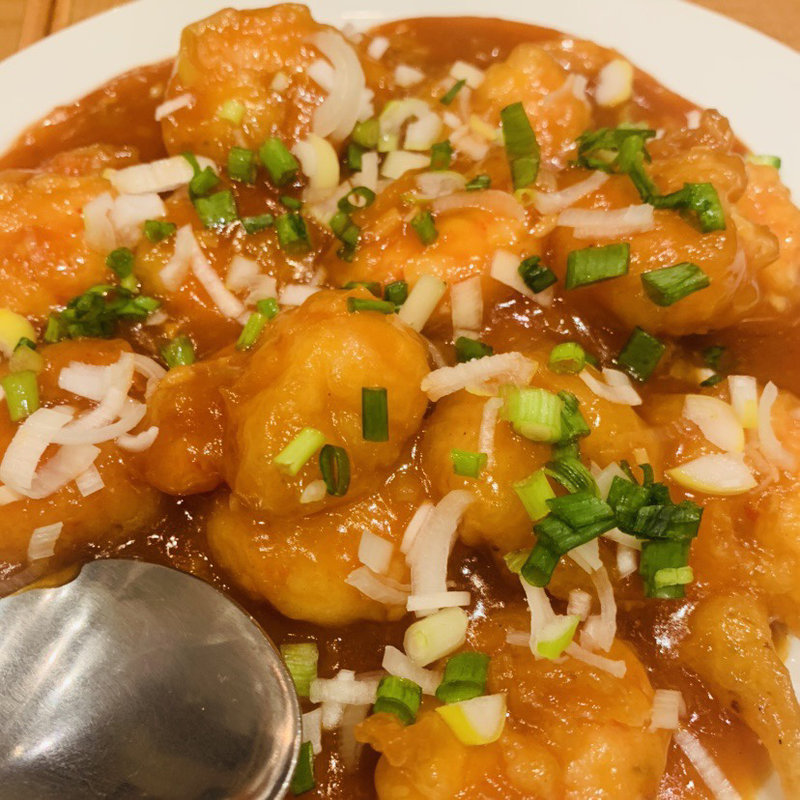 エビチリ炒め(黒門市場 )