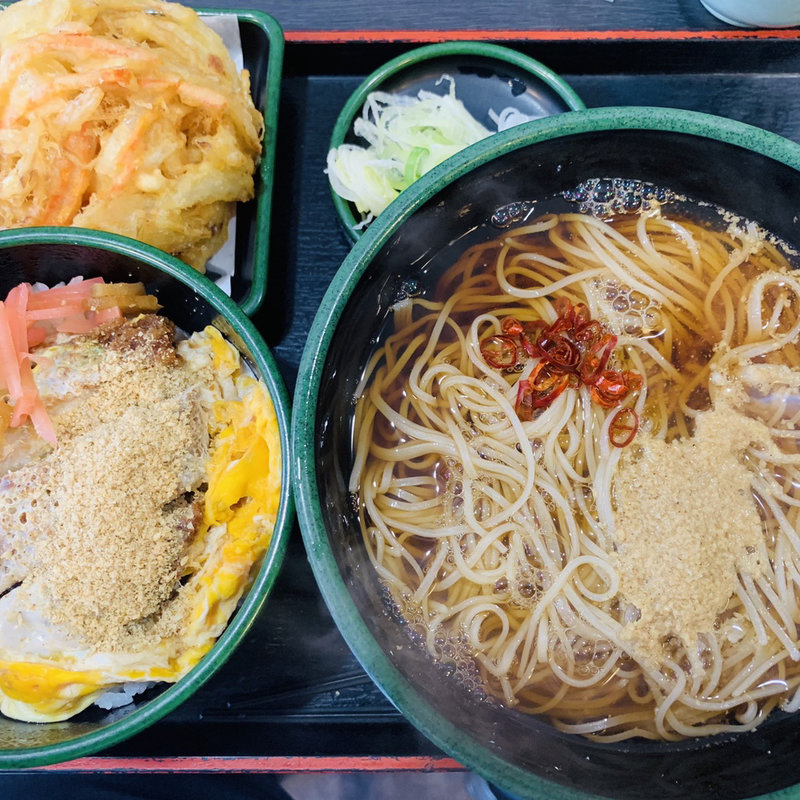 ミニかつ丼セット(ゆで太郎 本所吾妻橋店  )