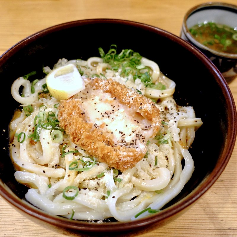 カニクリーミーな釜玉(やおき)