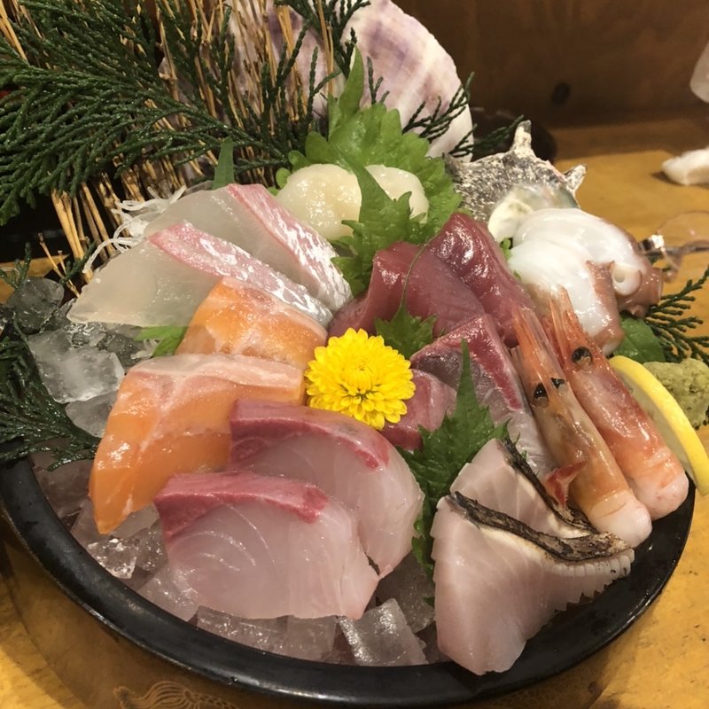 造り盛り六種(海鮮一番)