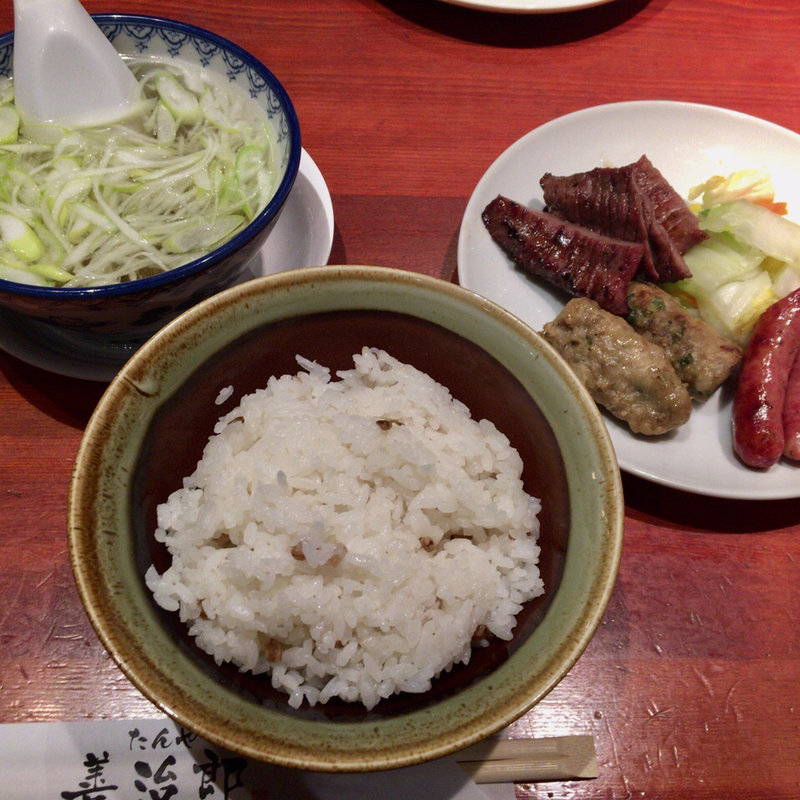 牛たん得々定食(たんや善治郎 長町モール店 )