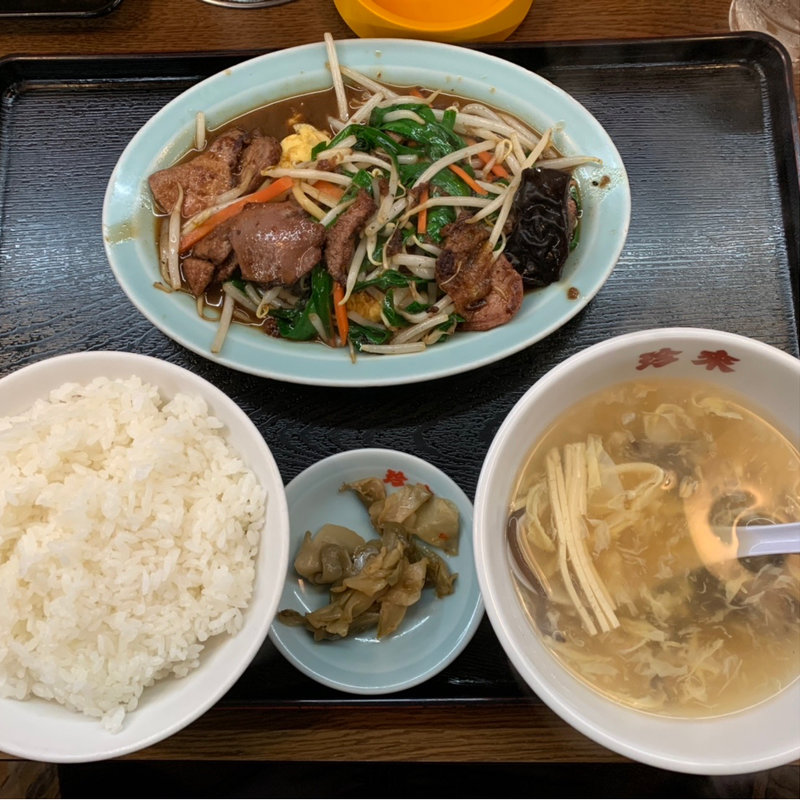 ニラレバ炒め(珍來 米本団地前店)