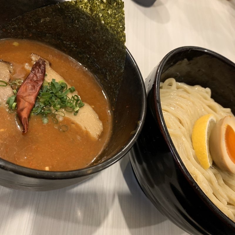 バリ辛つけ麺(400g)(つけ麺たつ介 九産大前店)
