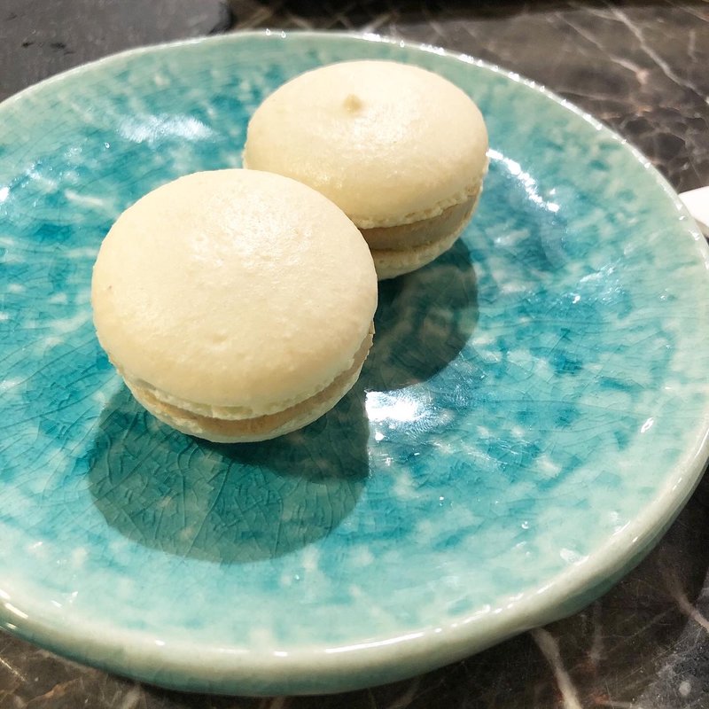 フォアグラマカロン(ル・コントワール・ド・シャンパン食堂)