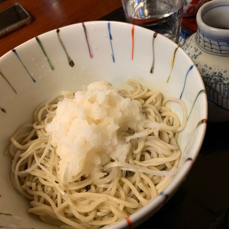 辛み蕎麦(虎ノ門 大坂屋 砂場)