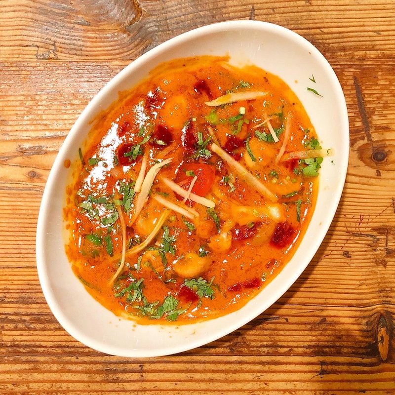 冬の特製野菜カレー(グルガオン)